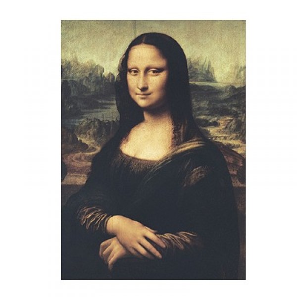 1000 pieces puzzle - Leonardo da Vinci: The Mona Lisa - Clementoni-31413