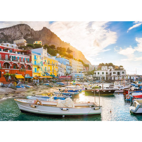 1500 pieces puzzle: Capri, Italy - Clementoni-31678