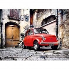 500 pieces puzzle: Fiat 500