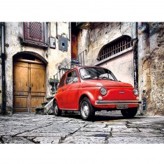 500-teiliges Puzzle: Fiat 500