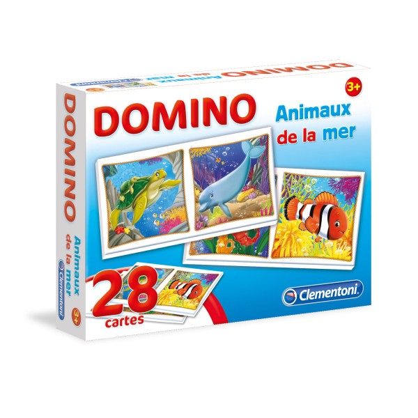 Domino - Animaux de la mer - Clementoni-13764