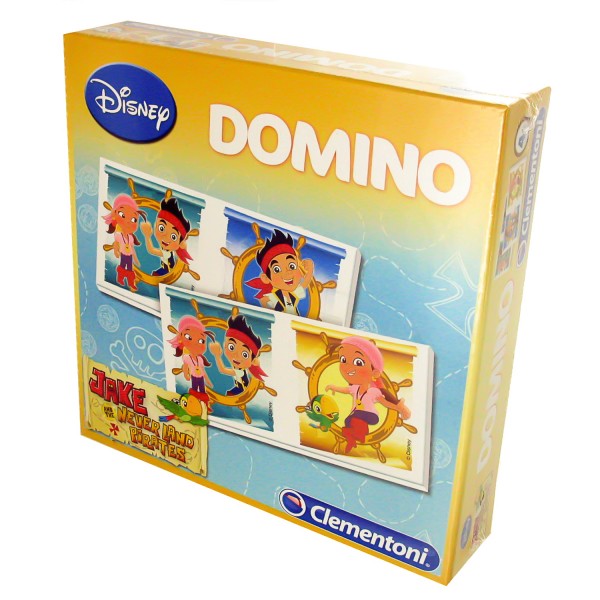 Domino Game Jake et les pirates du Pays Imaginaire - Clementoni-13419