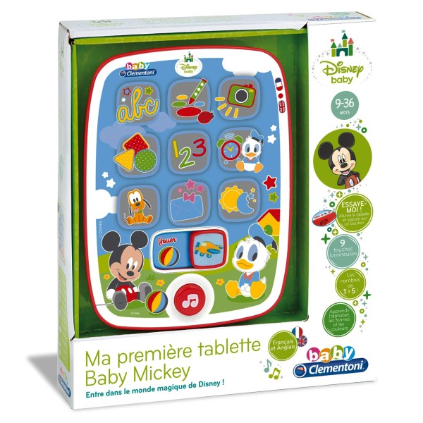 Ma première tablette Baby Mickey - Clementoni-62496