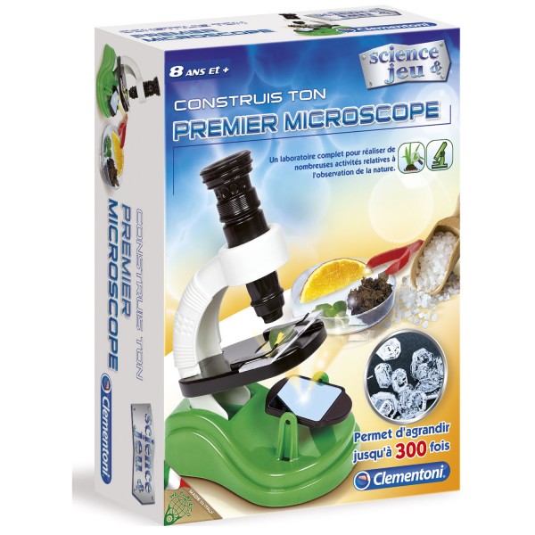 Microscope à construire : Science et jeu - Clementoni-62701