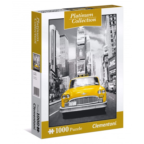 Puzzle 1000 pièces : Platinum Collection : New York - Clementoni-39398