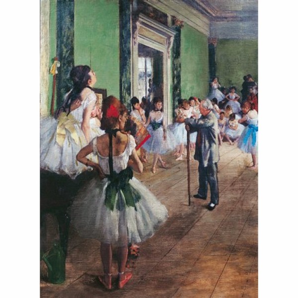 Puzzle 1000 pièces - Degas : La leçon de danse - Clementoni-39214