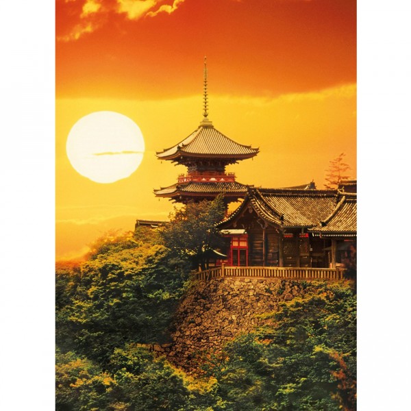 Puzzle 1000 pièces : Kyoto, Japon - Clementoni-39293