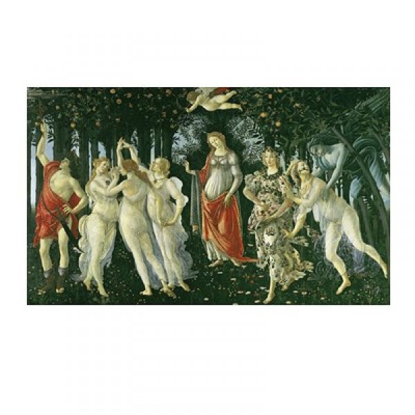 Puzzle 1000 pièces - Botticelli : La Primavera - Clementoni-31429