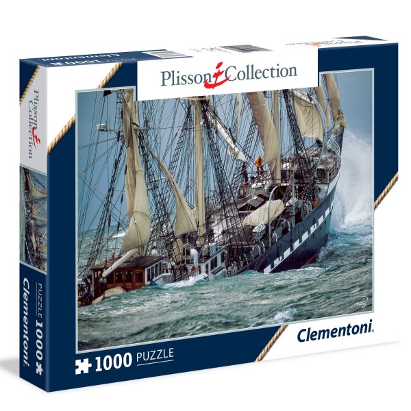 Puzzle 1000 pièces collection Plisson : Belem - Clementoni-39350