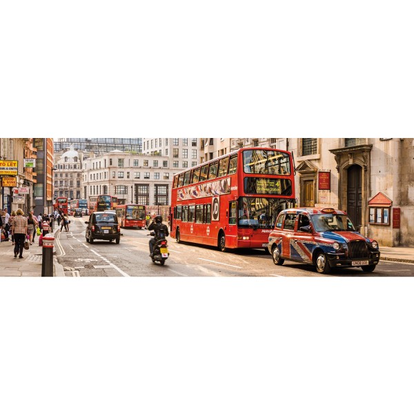 Puzzle 1000 pièces panoramique : Londres - Clementoni-39300