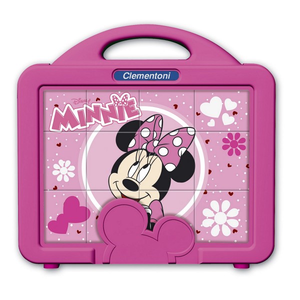 Puzzle 12 cubes : Baby cubes Minnie Club House - Clementoni-41300-41340