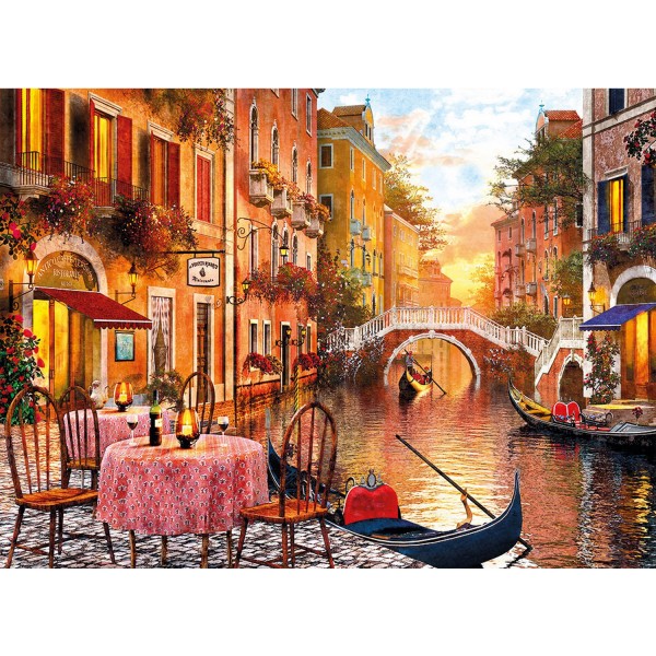 1500 Teile Puzzle: Venedig in der Abenddämmerung - Clementoni-31668