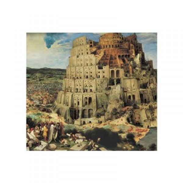 Puzzle 1500 pièces - Brueghel : La Tour de Babel - Clementoni-31985