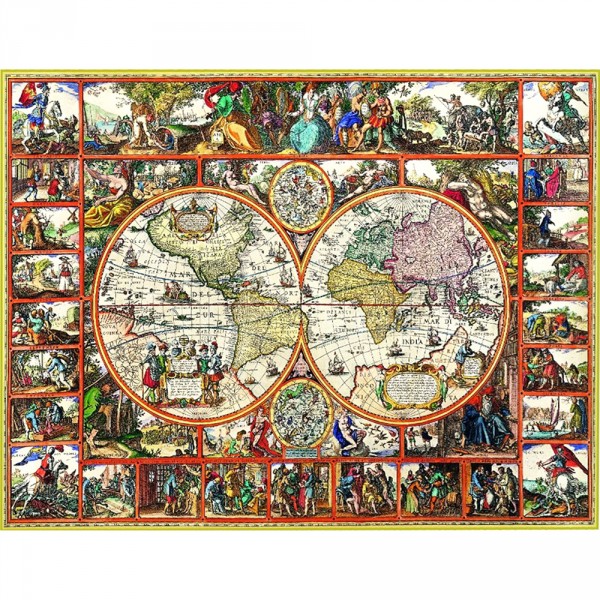 Puzzle 2000 pièces : Magna Charta - Clementoni-32551