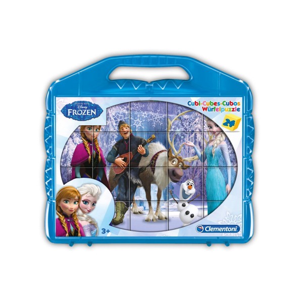 Puzzle 24 cubes Disney : Le Reine des neiges Frozen - Clementoni-42430