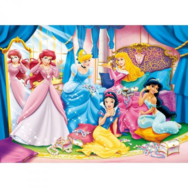 Puzzle 24 pièces maxi - Les Princesses Disney - Clementoni-24420