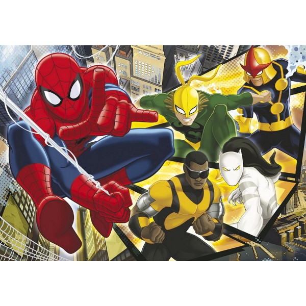Puzzle 24 pièces maxi : Ultimate Spiderman - Clementoni-24438