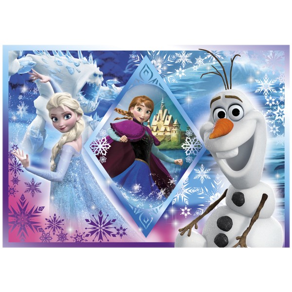 Puzzle 250 pièces : La Reine des Neiges Frozen - Clementoni-29036-Frozen