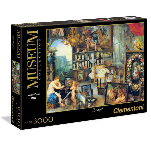 Puzzle 3000 pièces: L'allégorie de la vue - Clementoni-33542