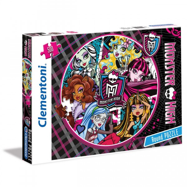 Puzzle 500 pièces : Monster High : Ghoulastic - Clementoni-30422