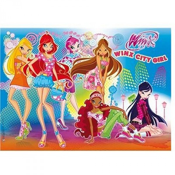 Puzzle 60 pièces - Winx : Winx City Girl - Clementoni-26792