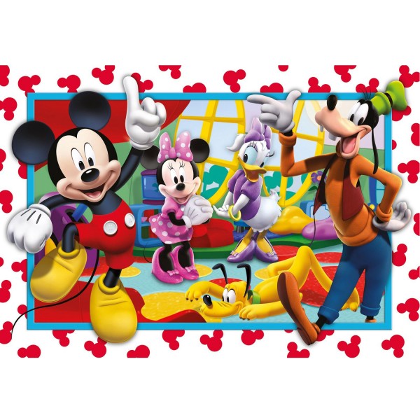 Puzzle 60 pièces : Velvet : Mickey et ses amis - Clementoni-20118