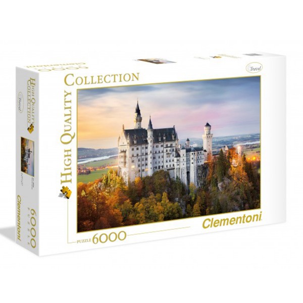 Puzzle 6000 pièces : Neuschwanstein - Clementoni-36522