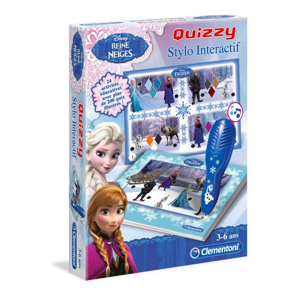 Quizzy La Reine des Neiges - Frozen - Clementoni-52089