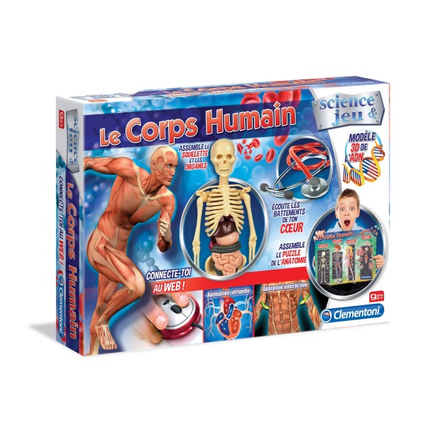 Science et jeu : Le corps humain - Clementoni-52108