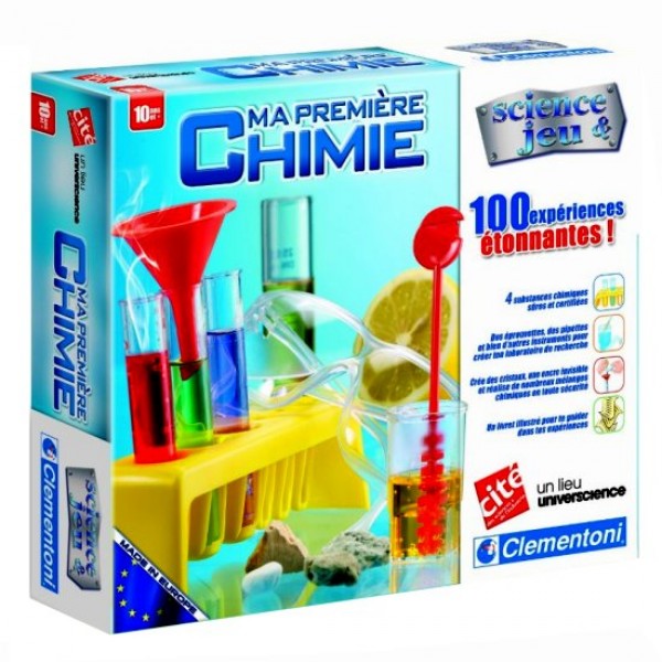Science et jeu : Ma première chimie - Clementoni-62257
