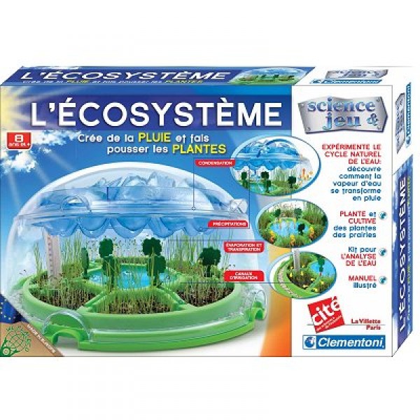 Science et jeu : L'écosystème : Créez votre écosystème - Clementoni-62209