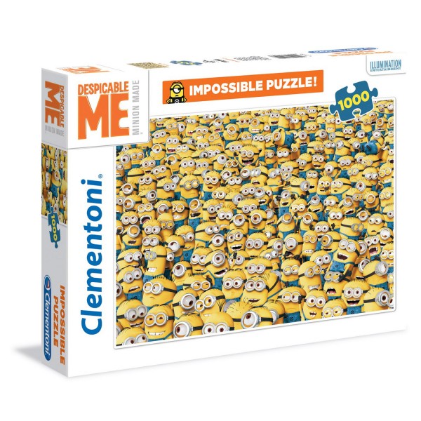 Puzzle 1000 pièces : Minions - Clementoni-31450