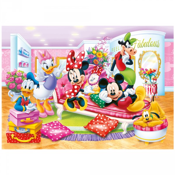 Puzzle 250 pièces : I Love Minnie : Fabulous - Clementoni-29036-Minnie