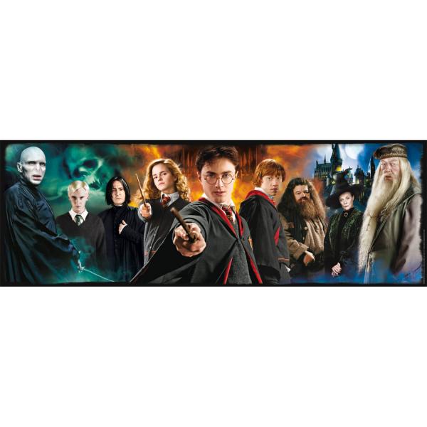 1000 piece panoramic puzzle : Harry Potter - Clementoni-39873