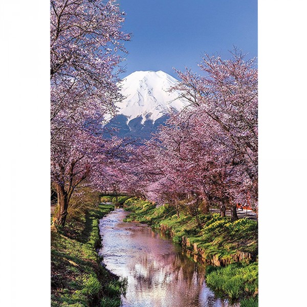 Puzzle 1000 pièces : Mont Fuji - Clementoni-39418