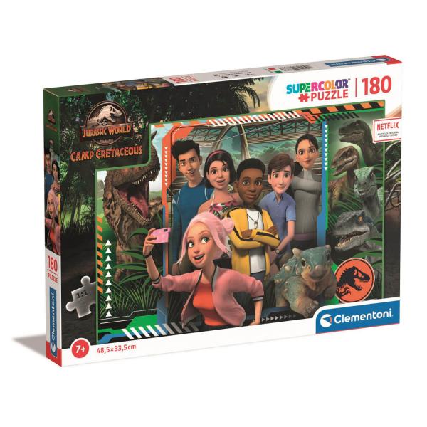 180-teiliges Puzzle: Jurassic World - Clementoni-29773