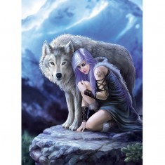 1000 pieces puzzle: Anne Stokes: Protector