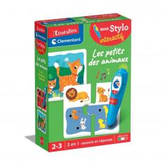 Mon stylo interactif - Les petits des animaux