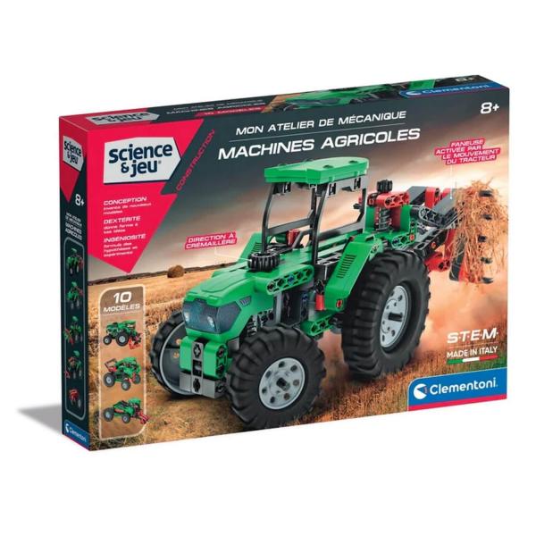 Science & Game: My mechanic workshop: Agricultural machines - Clementoni-52722