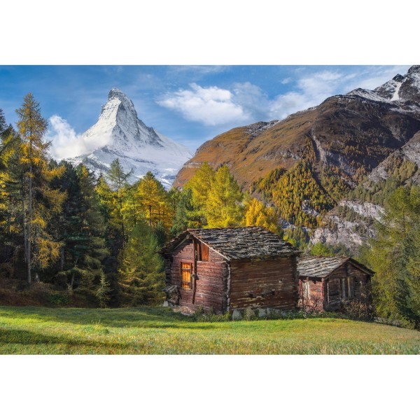 Puzzle de 2000 piezas: Vista del Matterhorn - Clementoni-32561
