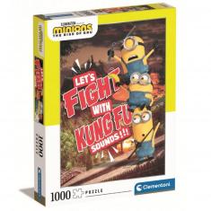 1000 pieces puzzle: Minions 