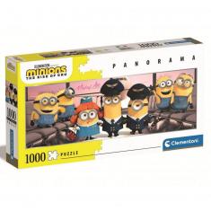 1000 Teile Panorama Puzzle: Minions