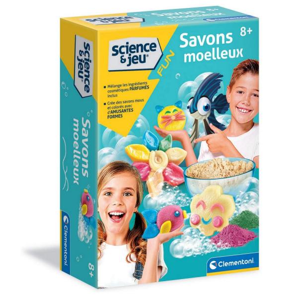 Science and play: Soft soaps - Clementoni-52532