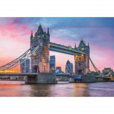 1500 pieces puzzle: Tower Bridge, London