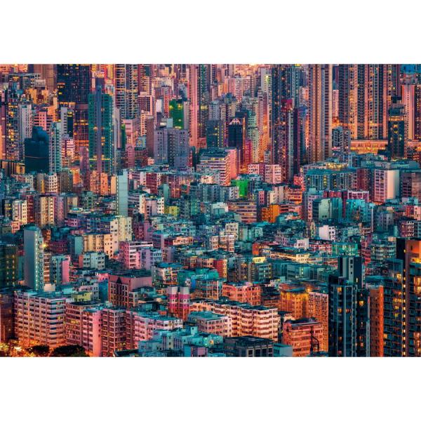  Puzzle Compact 1500 pièces : Hong Kong, La Ruche - Clementoni-31732