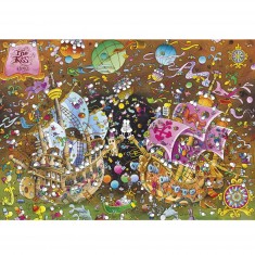 6000 Teile Puzzle: Der Kuss, Mordillo