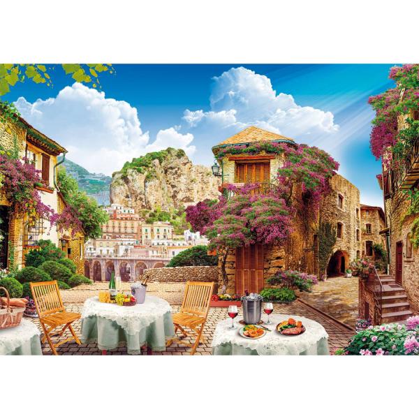  Puzzle Compact 1500 Teile: Italienischer Anblick - Clementoni-31733