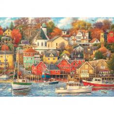 1500 piece puzzle : Good Times Harbor