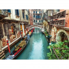 Puzzle de 1000 piezas: canal de Venecia