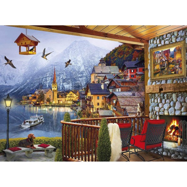 1000 pieces puzzle: Hallstatt - Clementoni-39481